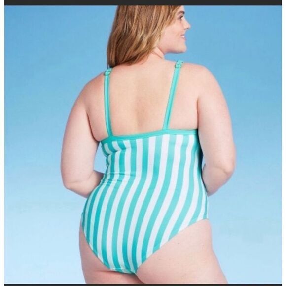 Nwt Kona Sol Swim Women’s One Piece Thigh High Bathing Suit - Picture 4 of 6